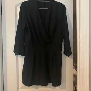 Black top shop romper